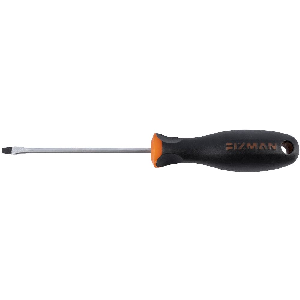 FIXMAN S/driver Slotted 3x0.5x75mm Crv With Ergonomic Handle